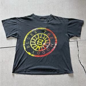 90s Vintage Moody Blues Black T Shirt Size XL